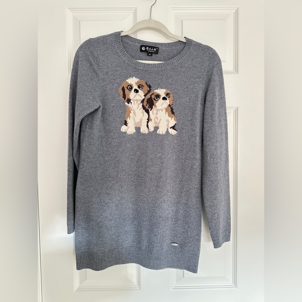 ERDOS 100% cashmere gray Sweater, size M